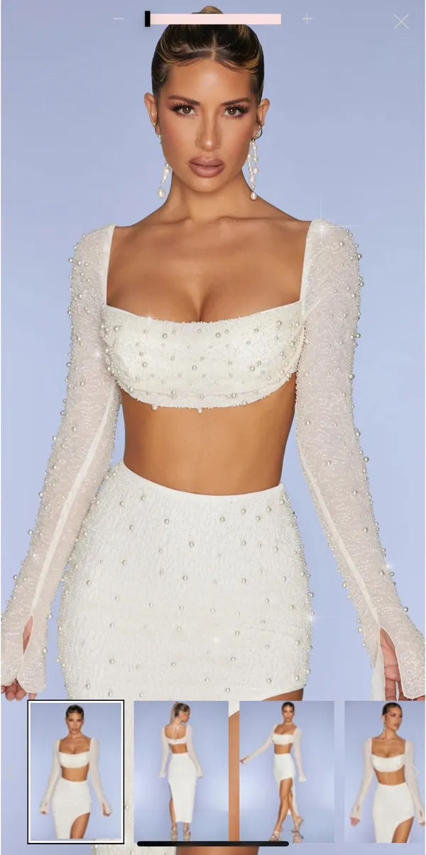 Oh Polly Pearl Set Two-Piece - Image 2