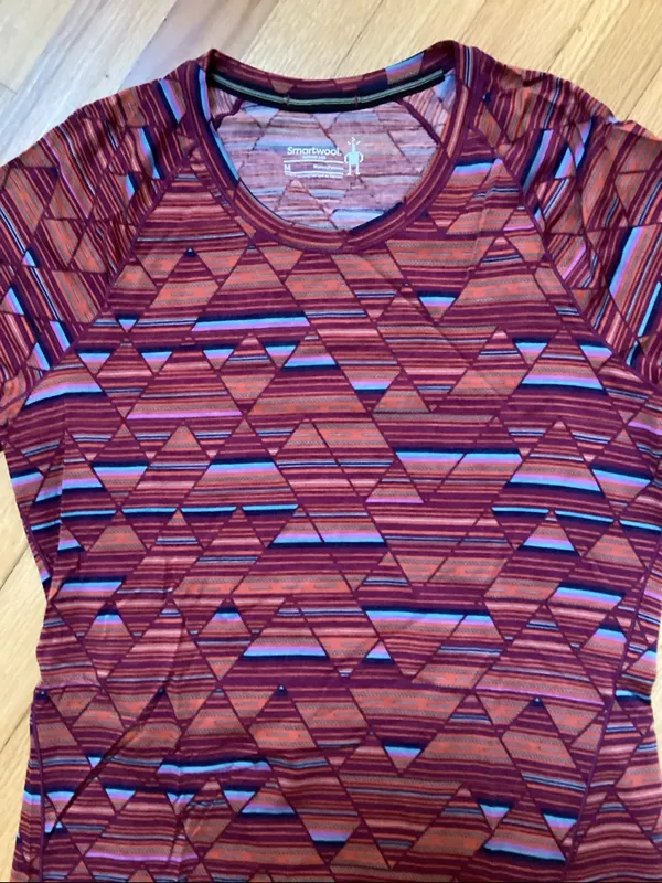 Smartwool Merino 150 Wool Tee In Habanero size medium - Image 3