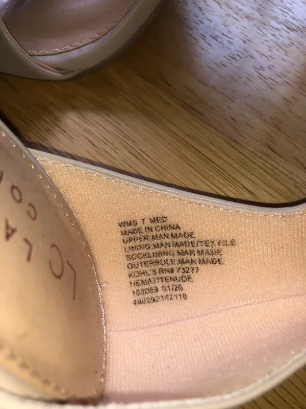 Lauren Conrad Nude Heels Tan Size 7 - Image 4