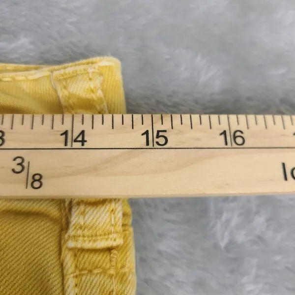 Silver Jeans Women's SUKI Skinny Jeans 26x31 Mustard‎ Yellow - Image 6