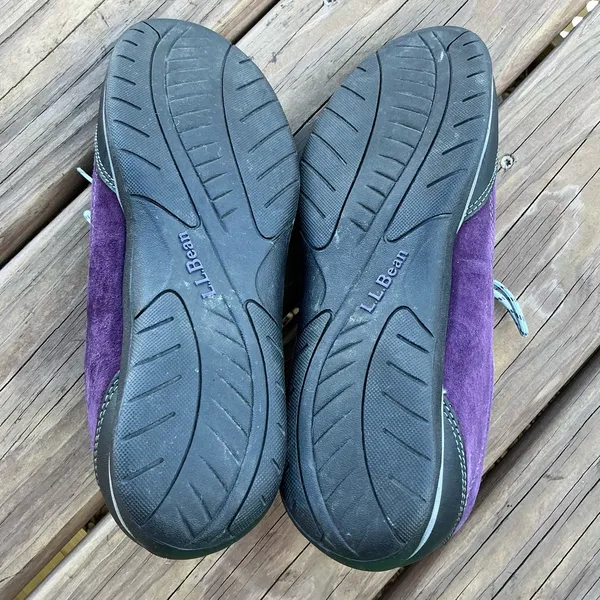 Pretty L.L.BEAN suede leather shoes 💜💜 - Image 7