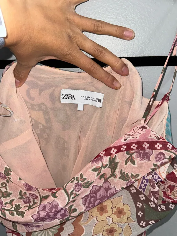 ZARA Patchwork Dress - Image 5
