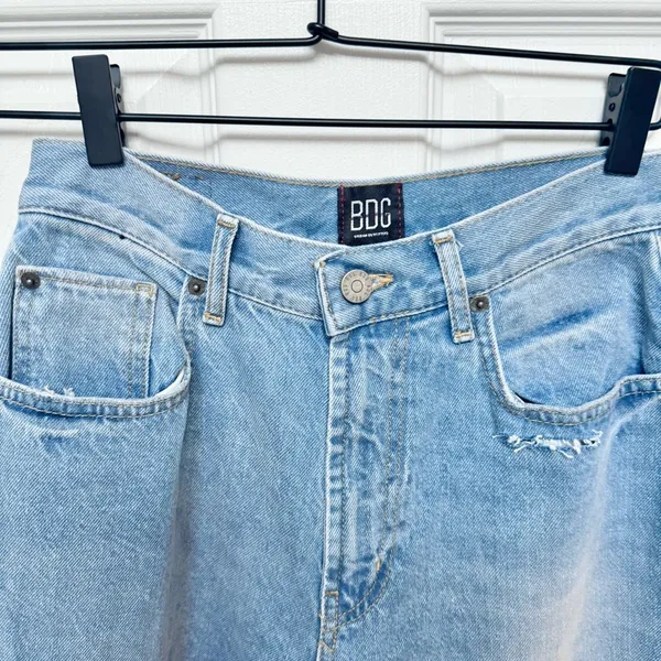 BDG Urban Outfitters BAGGY SKATER wide leg denim jeans 26 - Image 4