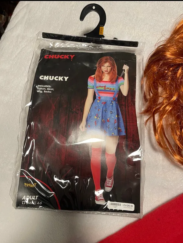 Spirit Halloween Womens chucky costume S 4-6 - Image 2