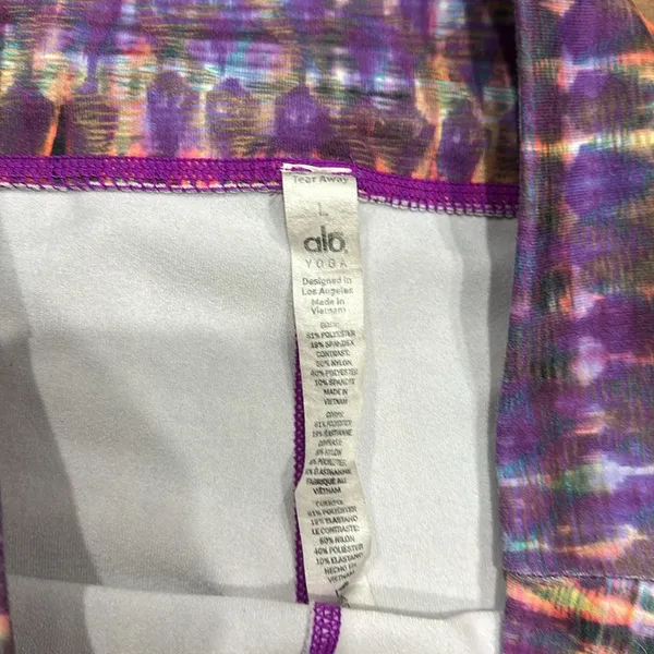 Alo Goddess Bhakti Ruched Leggings yoga M gray - Image 4