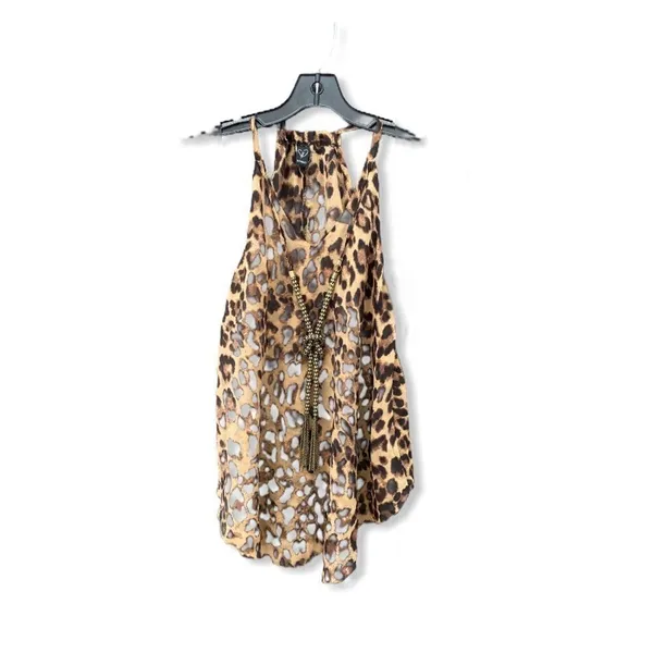 Windsor Animal Print Top With Chain‎ Tie - Image 10