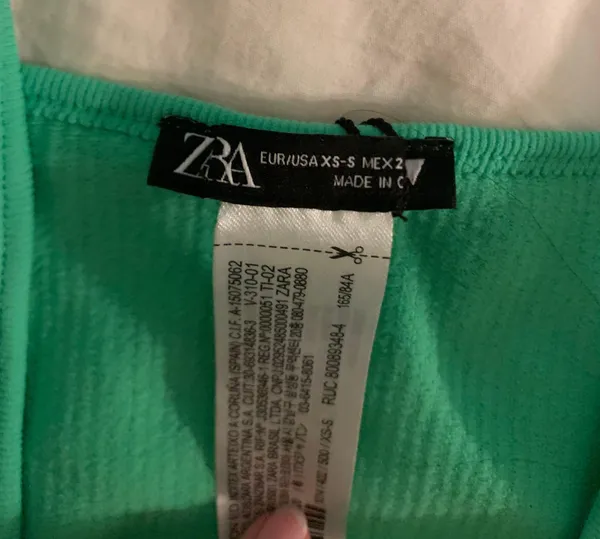 ZARA Cropped Tank Top - Image 2