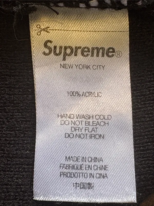 Supreme Snowman Black Beanie - Image 3