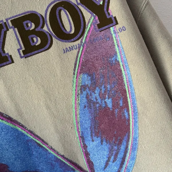 {Playboy} x Andy Warhol Brand New Oversized Sweatshirt - Image 3