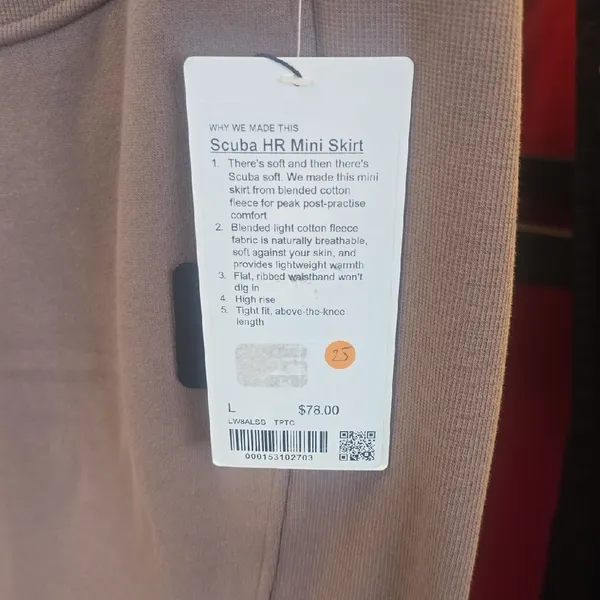 Lululemon Athletica Brown Mini Skirt - Image 4