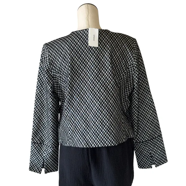 NWT SPANX Ponte Lady Jacket Jacquard # 21039R - Image 6