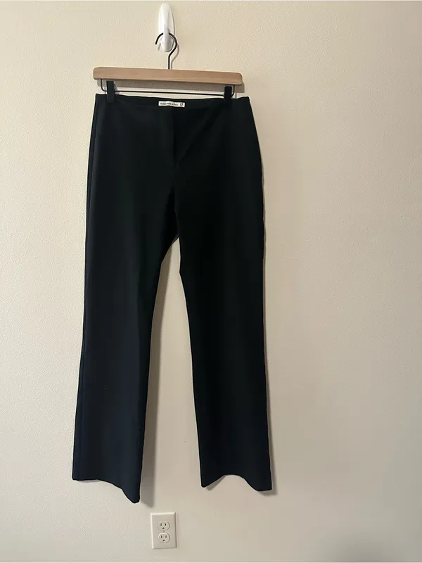 Abercrombie and Fitch Forme Bootcut Pant black size 27R - Image 8