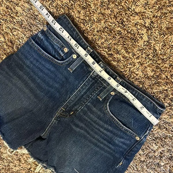 Madewell Curve High-Rise Denim Shorts 26 - Image 3
