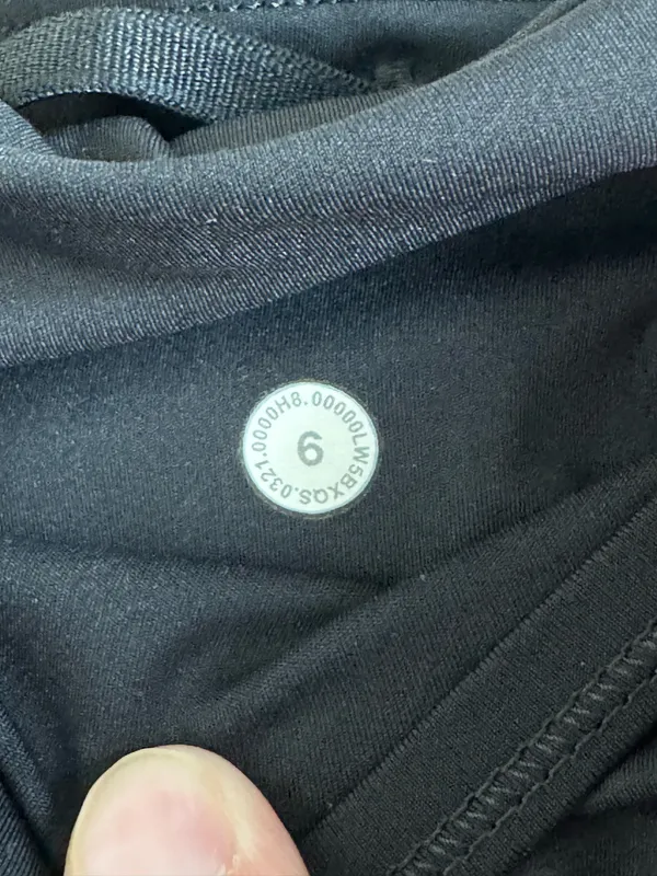 Lululemon Fast & Free 7/8 Tight II *Non Reflective Nulux 25” 6 Black - Image 7