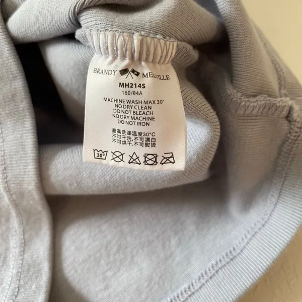 Brandy Melville Gray Sleeveless Polo Top Collared Preppy Y2K - Image 8