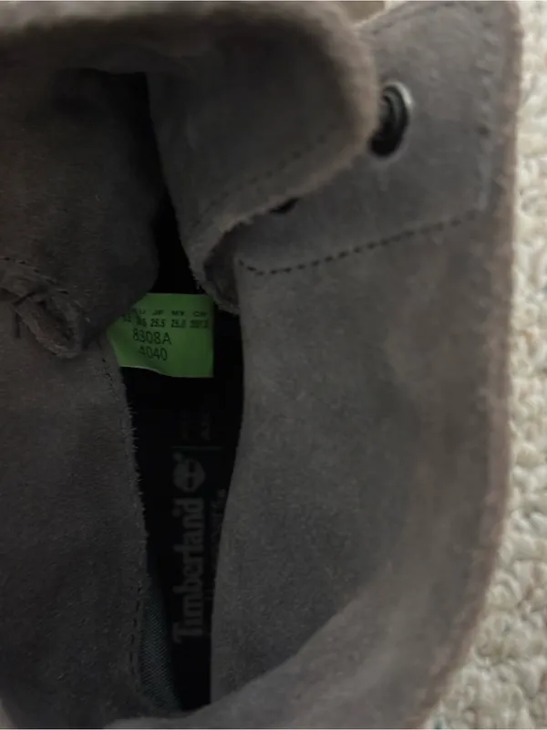 Timberland Anti-Fatique Style 8308A Faded Grey Leather Roll Top Earth Keepers - Image 8