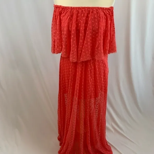 Likely Blaine Off The Shoulder Maxi‎ Dress Gown - Image 2