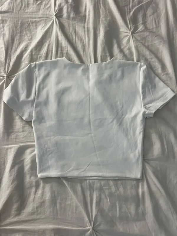 Aritzia White Contour Top - Image 2