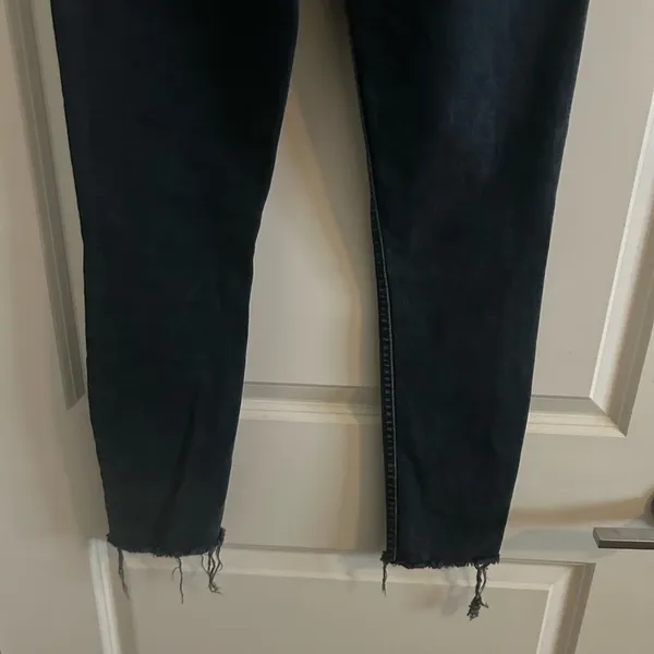 RE/DONE Original High Rise Ankle Crop Stretch Jeans Size 26 - Image 6