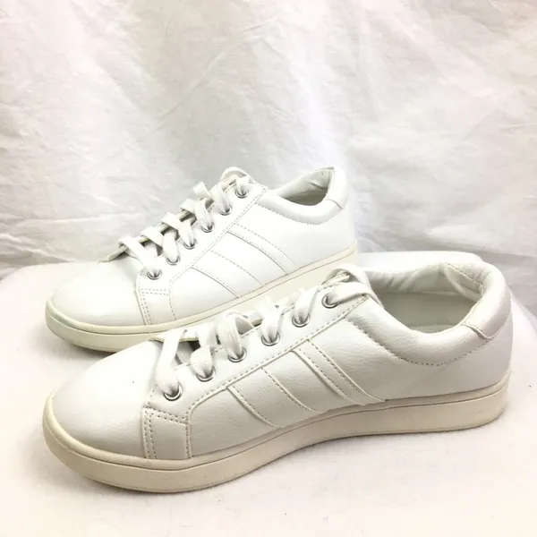Champion Women's White Athletic Sport Tennis Lace Up Shoe 6 - Image 6