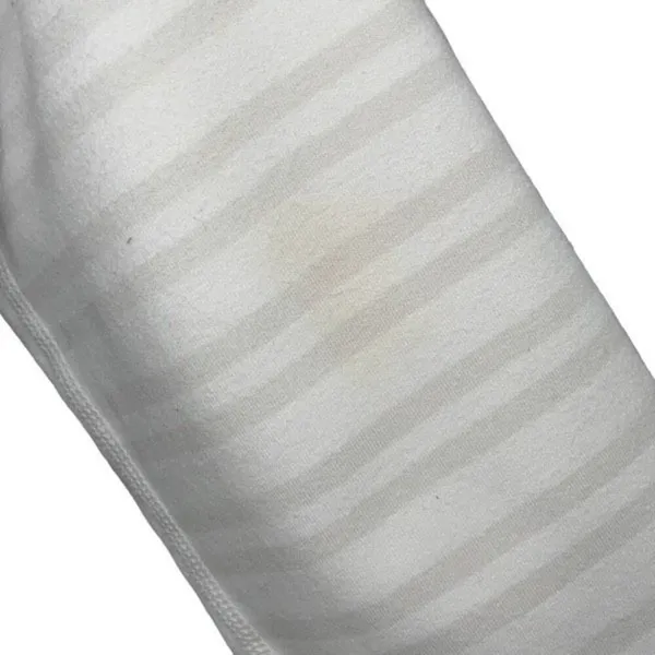 Lululemon Womens Twin Stripe Nimbus Full Zip Blissed Out Jacket White Gray Small - Image 6