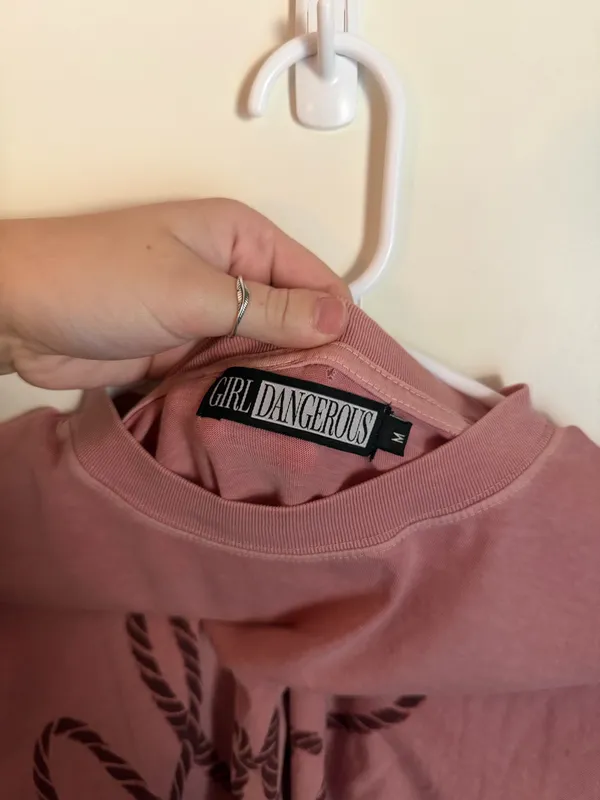 Cavender’s Western Tee Pink Size M - Image 3