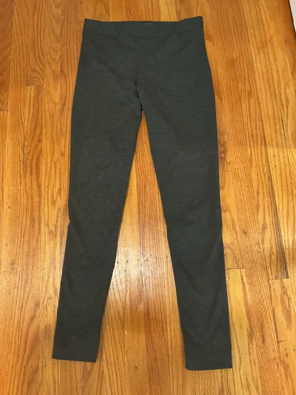 Vince Camuto Womens Slim Leg Dark Grey Heather Ponte Legging- Sz Xsm - Image 2