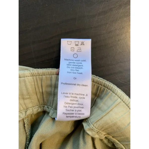 Anthropologie Dolan Left Coast‎ Pants Womens Medium Green Ankle Flowy Soft Comfy - Image 7
