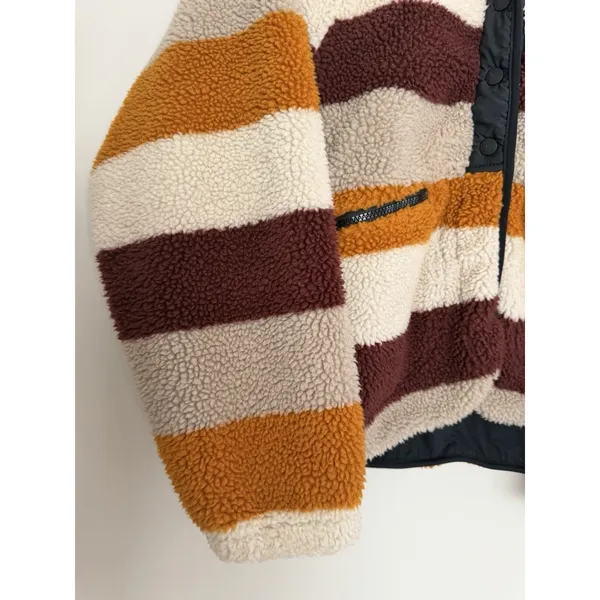 Free People Rocky Ridge Fleece Jacket Retro Gorpcore Women's Size Small - Image 7