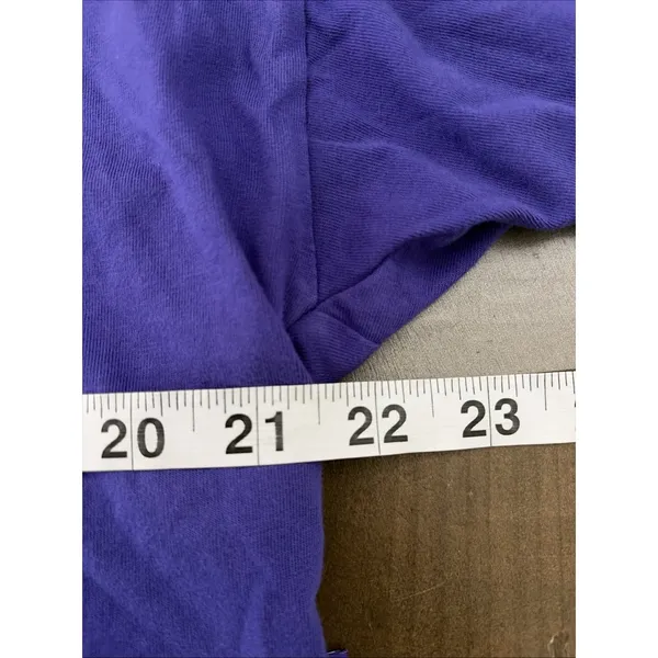 Tna Aritzia Cropped Boxy Tee Womens Size L Purple Streetwear Cotton T-Shirt - Image 4