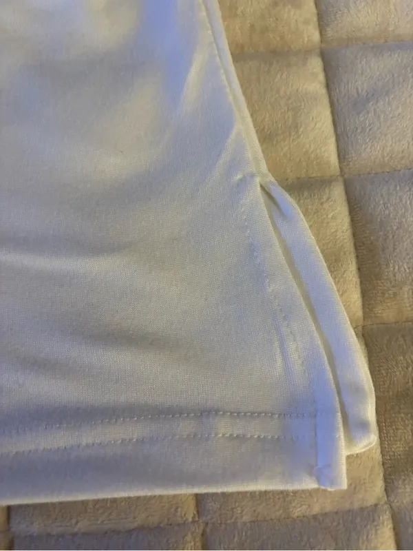 SHEIN White Halter V-Neck Tank Top Women’s Size M - Image 5