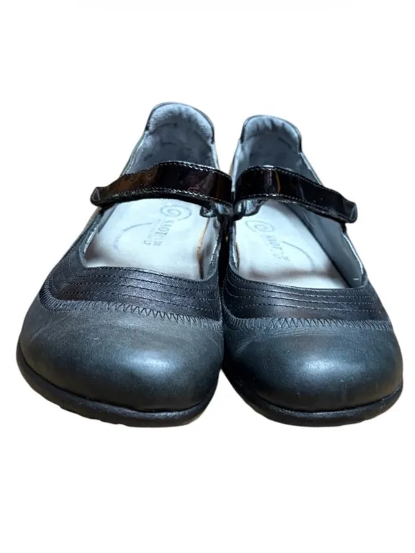 Naot Kirei Black Leather Mary Jane Loafers Women's 7 EU 38 Comfort Arch Support - Image 3