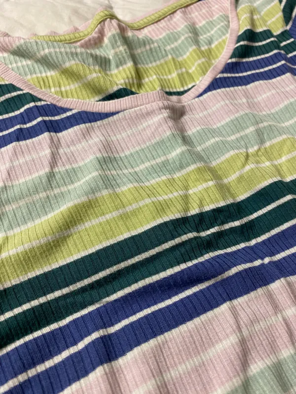 Striped Baby Tee - Image 2