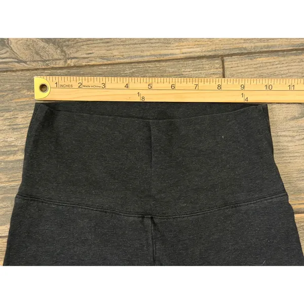 Tna Aritzia Compression High Rise Biker Shorts Charcoal‎ Grey XSmall 8" Gym Yoga - Image 4