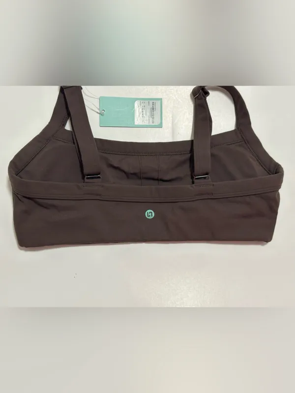 UNISSU Yoga Sports Bra - Clay Brown - Size S (4/6) - Image 2