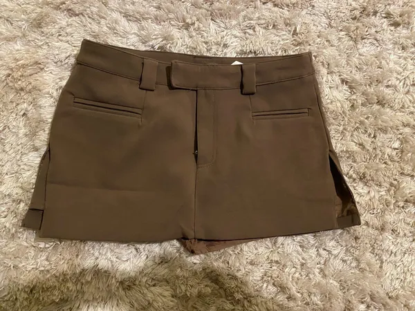 Missguided Brown Skort - Image 3
