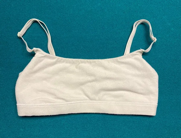 Cotton Jersey Scoop Bralette - Image 2