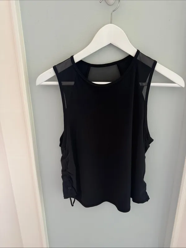 Lululemon Sculpt Cropped Tank Top *Cinch - Image 4
