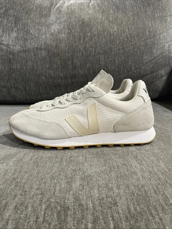 Veja Rio Branco Alveomesh Sneaker White/Pierre/Natural Size 9 - Image 10