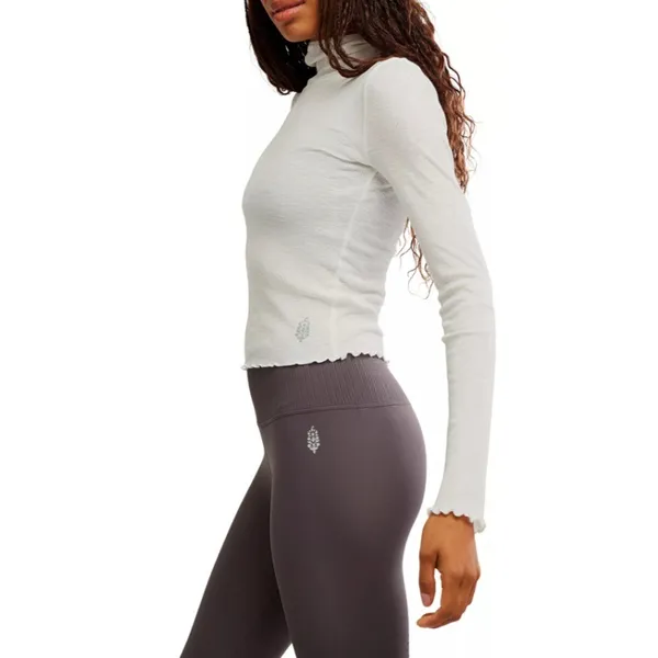 Free People Movement Women's Breathe Easy Layer in White NWT $40 - Image 3