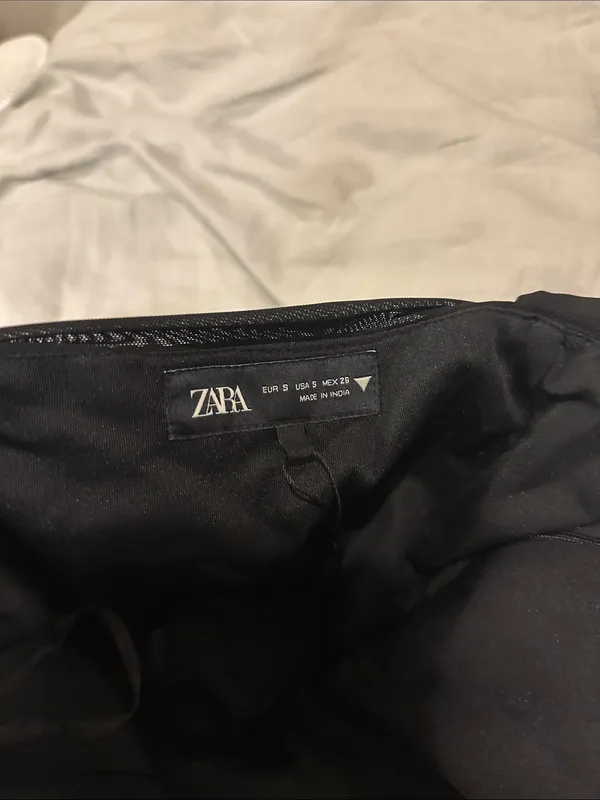 Zara corset top with black rosette - Image 2
