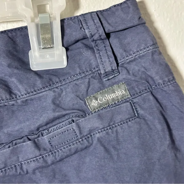Columbia Women's Navy Blue‎ Outdoors Shorts size 8 - Image 4