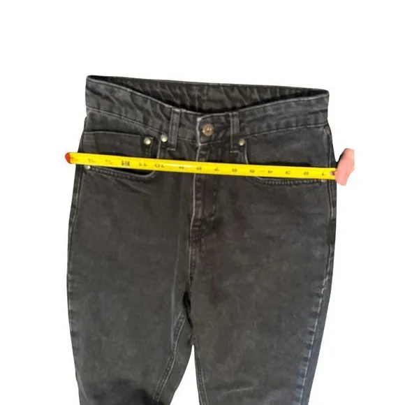 Ragged Priest Size 26 Straight Leg Jeans‎ Washed Black Alternative Grunge Baddie - Image 12