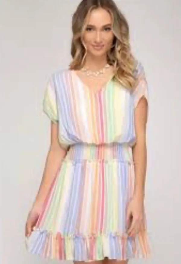 She + Sky Comfy Dress - Image 2