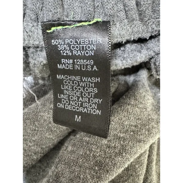Aviator Nation Bolt Sweatpants Heather‎ Grey Women's Size Medium - Image 9