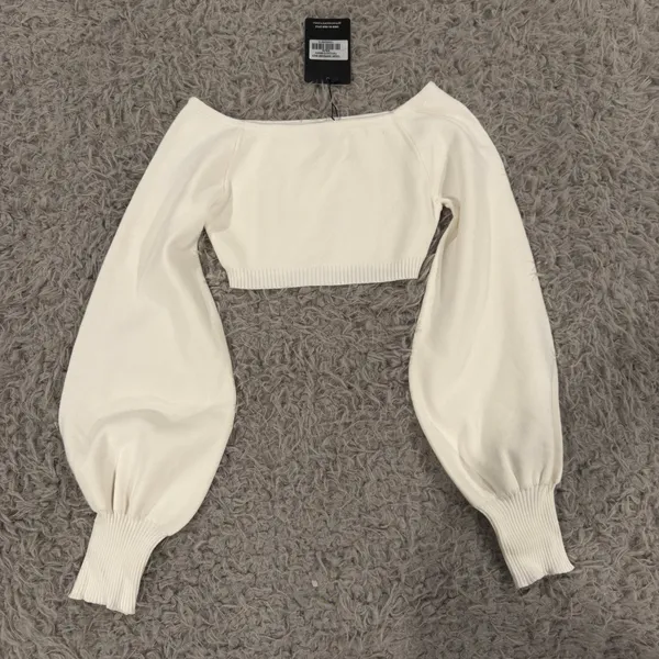 That’s so Fetch Cropped Sweater Top - Image 2