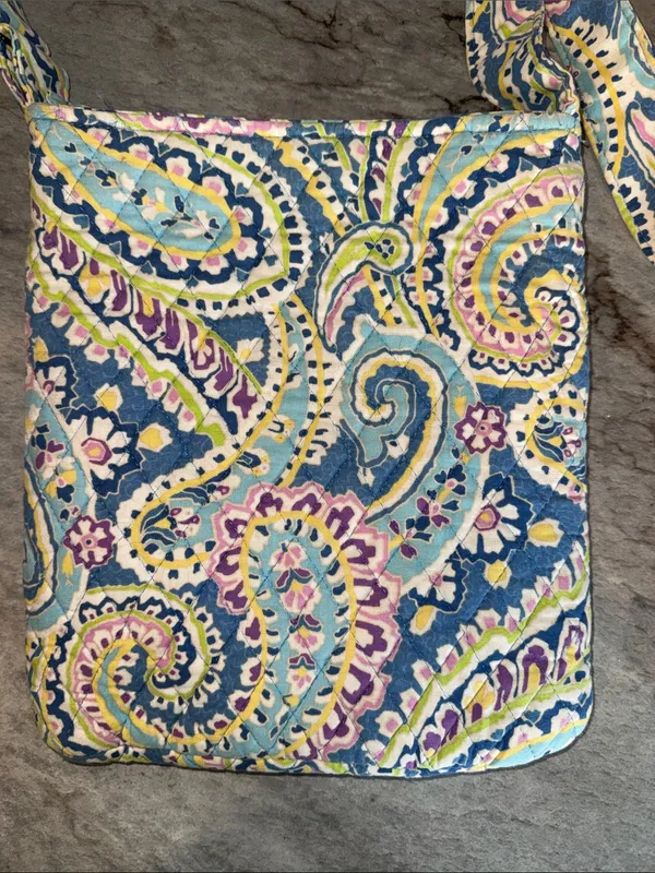 Vera Bradley Hipster Crossbody Bag in Capri Blue - Image 4