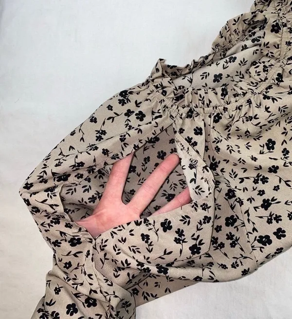 Blouse Black Size M - Image 8
