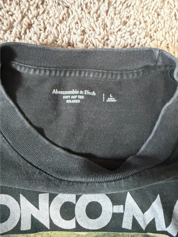 Abercrombie Bronco Oversized Graphic Tee - Image 4