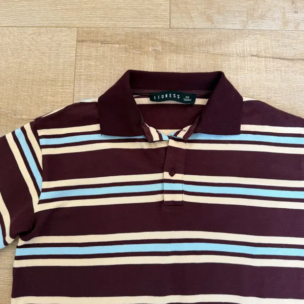 Lioness Leisure Polo in Chocolate Multi ♡ - Image 2